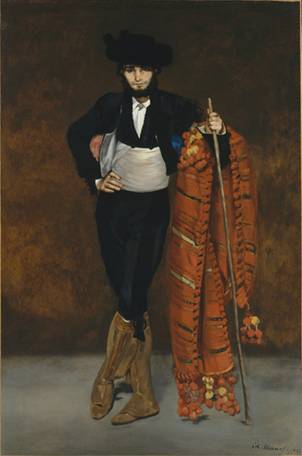 Manets Brother as Majo 1863  	by Edouard Manet 1832-1883 	The Metropolitan Museum of Art New York NY   29.100.54